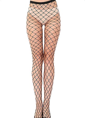 Westeng Womens Wide Fishnet Pantyhose Stockings Net Fishnet Tights Black: Amazon.co.uk: Clothing