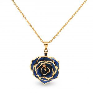 Blue Velvet Eternal Necklace – Eternal Rose