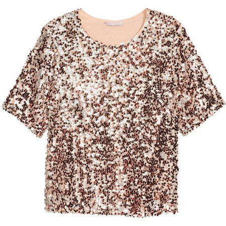 H&M+ Sequined Top