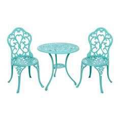 Turquoise Patio Set - Pinterest - Kirkland