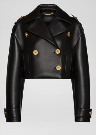 black versace jacket