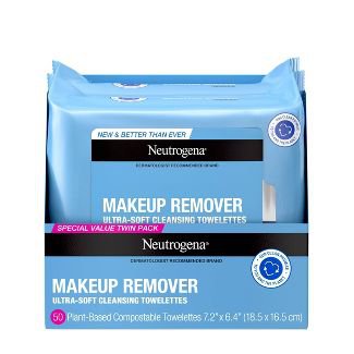 Neutrogena Makeup Remover Cleansing Face Wipes Refill Pack - 2pk : Target
