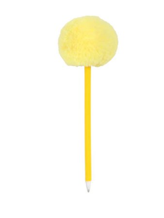 yellow pom-pom pen 🖊