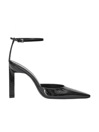 The Attico Shoes | The Attico - "Amber" black slingback