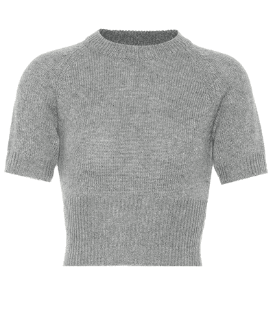 PRADA Cropped cashmere sweater