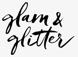 glam and glitter logo png