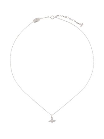 Vivienne Westwood Logo Charm Necklace