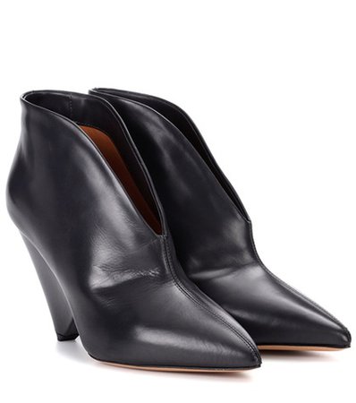 Adenn leather ankle boots