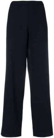 Pre-Owned high rise wide-legged trousers