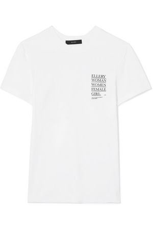 Ellery | International Women's Day printed cotton-jersey T-shirt | NET-A-PORTER.COM