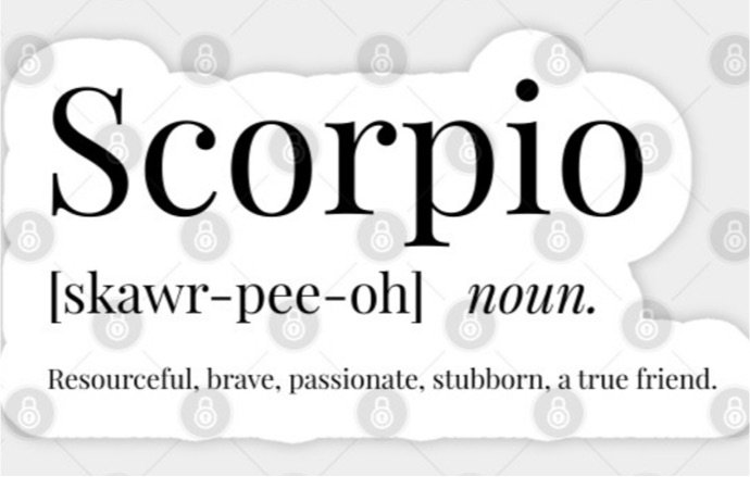 Scorpio description