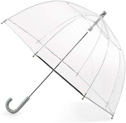 Amazon.com: Totes Kid's Bubble Umbrella with Easy Grip Handle, Clear