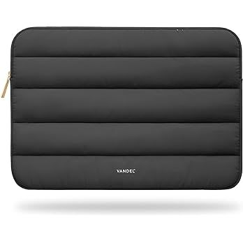 Amazon.com: Vandel - Funda acolchada para laptop de 13 a 14 pulgadas para mujeres y hombres para MacBook Pro de 14 pulgadas, MacBook Air M2 de 13 pulgadas, iPad Pro de 12.9 pulgadas, color negro : Electrónica