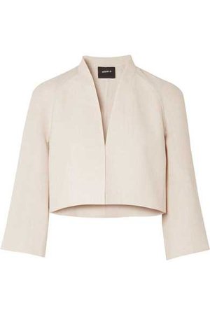 Akris | Romain linen and wool-blend jacket | NET-A-PORTER.COM