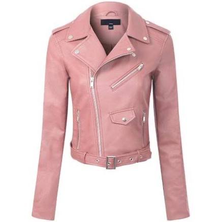 pink motor jacket
