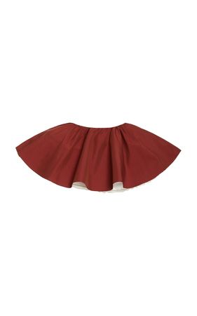 La Falda Layered Cotton-Blend Mini Skirt By Mirror Palais | Moda Operandi