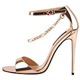 Amazon.com | Onlymaker Womens Lace Up Rhinestone Gladiator Stiletto Heel Sandals Fashion Slingback Party Dressing Prom Shoes | Sandals