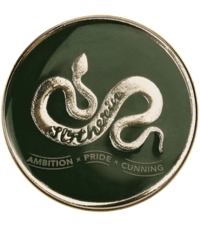Slytherin House Traits Pin Badge | Harry Potter Badges | Harry Potter Shop