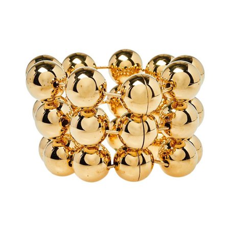 gold ball bracelet - Google Search