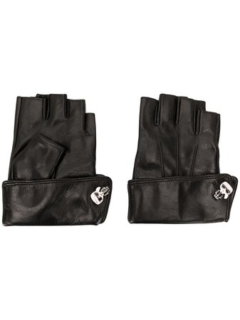 Karl Lagerfeld K/Ikonik pin cuff gloves - FARFETCH