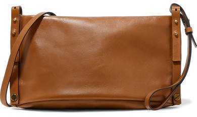 Drissa Leather Shoulder Bag - Tan