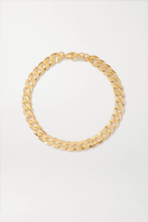 Gold XXL gold necklace | Loren Stewart | NET-A-PORTER