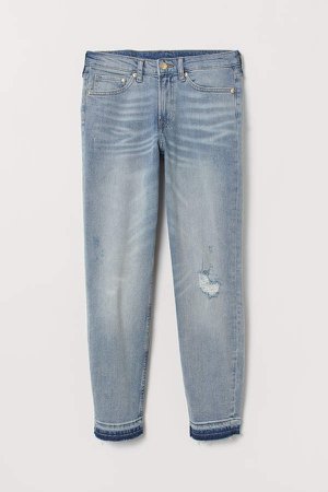Girlfriend Regular Jeans - Blue