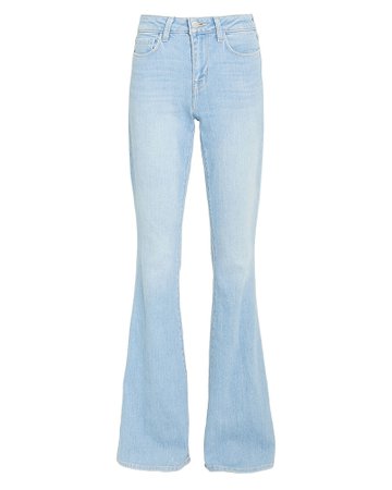 High-Rise Bell Flare Jeans