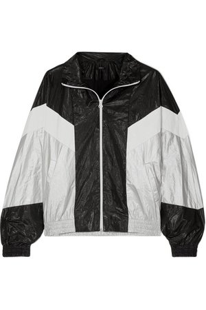 TWENTY Montréal | Color-block metallic shell jacket | NET-A-PORTER.COM