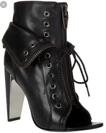 All Black Alexander Wang Ankle Boots