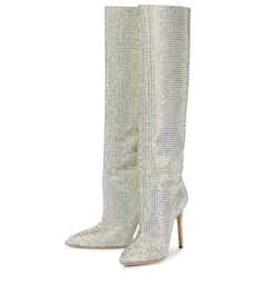 Paris Texas - Exclusive to Mytheresa – Holly embellished knee-high boots | Mytheresa