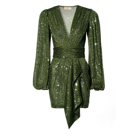 Aggi Anastasia Vineyard Green Dress