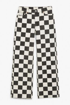 checkered jeans - Google Search