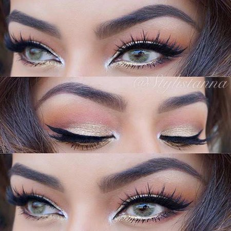 31 Pretty Eye Makeup Looks for Green Eyes | StayGlam
