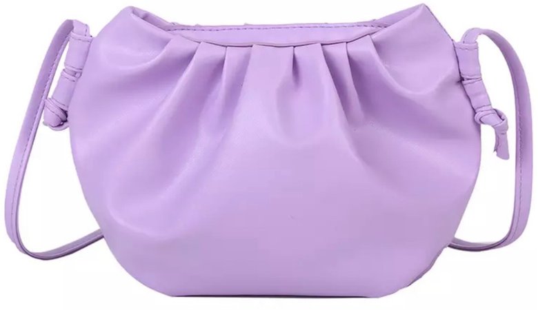 Lilac Purple Pouch Bag