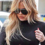 Khloe Kardashian Wavy Ash Blonde Half-Up Half-Down, Messy Hairstyle | Steal Her Style