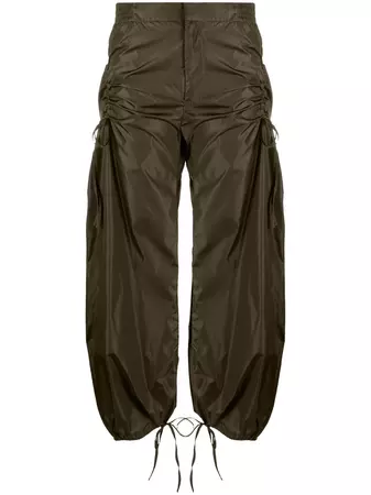Jean Paul Gaultier Ruched Parachute Trousers - Farfetch