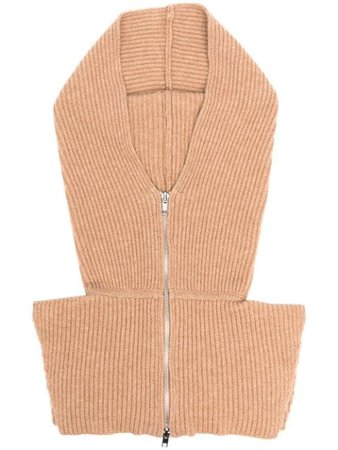 Cashmere In Love ribbed-knit hood - FARFETCH