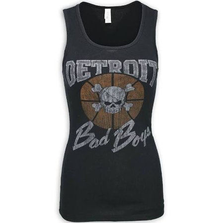 Detroit Pistons Women's Bad Boys Tank Top, Women's Large, by Vintage Detroit Collection formerly Detroit Athletic Co.
