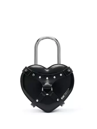 AMBUSH Bondage Heart Padlock Clutch Bag - Farfetch