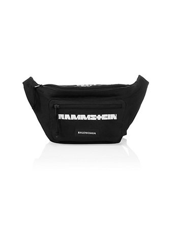 Balenciaga Rammstein Logo Belt Bag