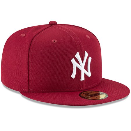 New Era New York Yankees Crimson Fashion Color Basic 59FIFTY Fitted Hat