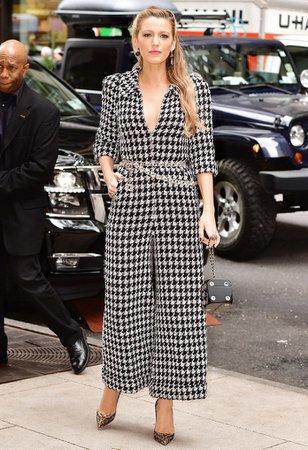 blake lively houndstooth - Google Search