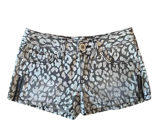 cheetah shorts