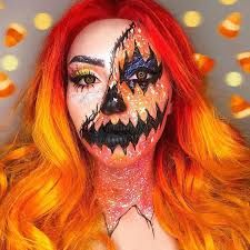 pretty pumpkin makeup ideas - Google Search