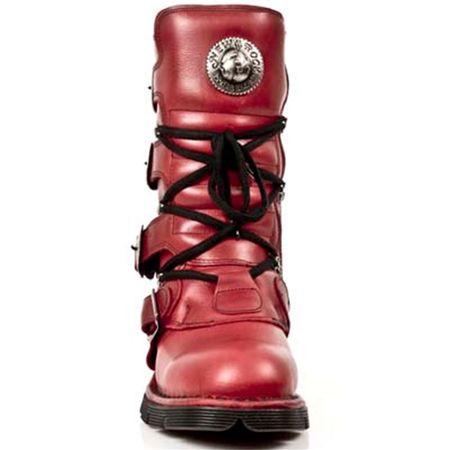 New Rock New Rock Boots M1473S12 Red/Silver coloured | Attitude Europe