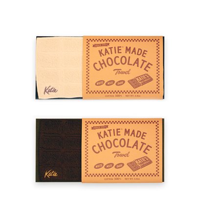 KATIE MADE CHOCOLATE towel Katie Official Web Store
