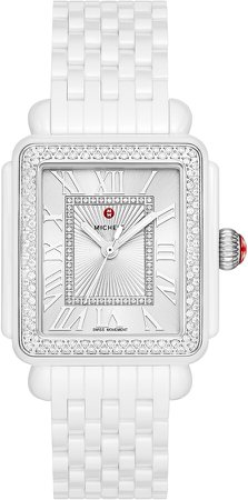 Deco Madison Diamond Dial Watch & Head, 33mm