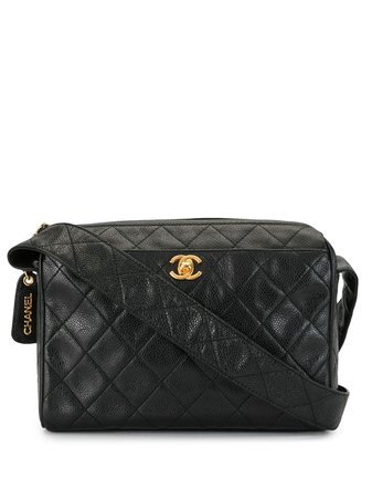 Chanel Pre-Owned Diamond Quilted Crossbody Bag - Farfetch