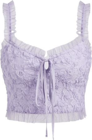 lavender corset